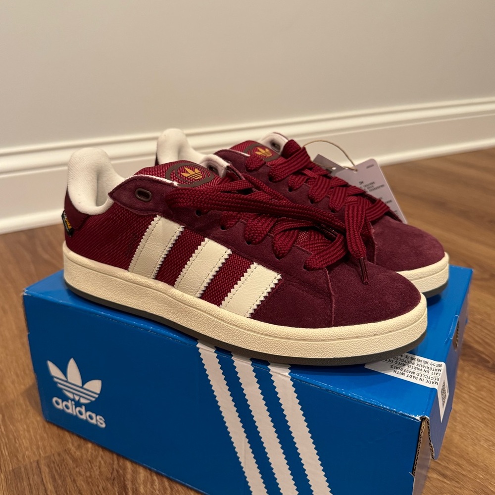NWT! Adidas Campus 00s Cordura Collegiate Burgundy. ID2076.